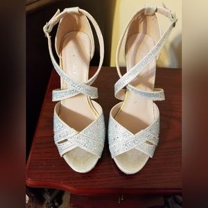 Rhinestone Heels 7.5